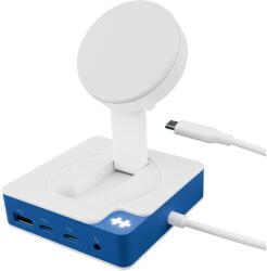 HYPER Hub USB-C Hyper HyperDrive Flex MagCharge, 1x HDMI, Albastru (HD8100BUGL)