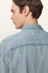 AllSaints риза мъжка деним GRIBBS (M042SE)