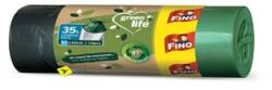 FINO Saci de gunoi retractabili FINO Green Life, extra rezistenți, 35 L, 15 buc