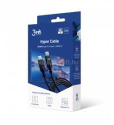 3mk Protection Hyper Cable 4k60Hz 1m 100W C to C kábel (3MK464550) (3MK464550)