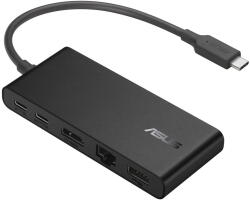 ASUS Docking Station ASUS Dual 4K USB-C Dock DC201, USB-C 3.2 Gen 2, Dual 4K, HDMI, DisplayPort, 3x USB, Gigabit Ethernet, 100W PD (90XB094N-BDS000)
