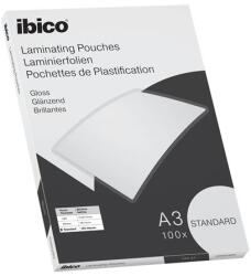 Ibico Meleglamináló fólia, 125 mikron, A3, fényes, IBICO „Standard (E627313)
