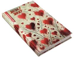 Realsystem Diák zsebkönyv, heti, 2026/2027 tanév, REALSYSTEM, szívek (NAT531365U)