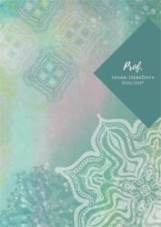 TopTimer Tanári zsebkönyv, 2026/2027 tanév, A5, heti, TOPTIMER, „Mandala (NKPBFU)