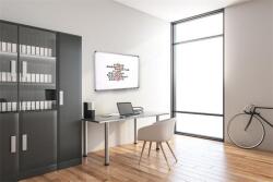 Victoria Fehértábla, mágneses, 100×150 cm, alumínium keret, VICTORIA VISUAL (VVIM06)