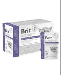 Brit VD Cat Gastrointestinal Pouch Lamb filets in Gravy báránnyal 85g