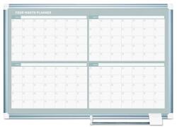 Victoria Visual Négy havi tervezőtábla, mágneses, 90×60 cm, VICTORIA VISUAL (VVBPLA10)