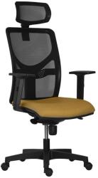 Antares Ypsilon professzionális irodai forgószék, hálós háttámla, állítható karfa, műanyag lábkereszt, BN. 8033 fekete (ANTYPSILON)