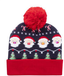 AP Norrsken karácsonyi LED-es téli sapka, Mikulás (AP800175-B)