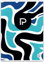 PAPERLAND Caiet A4 Paperland, 72 file, 80g/mp, dictando, coperta carton lucios, Gama select (PP-24800067)