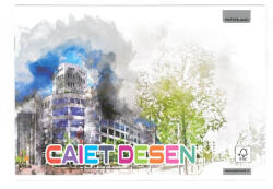 PAPERLAND Caiet desen Paperland, 16 file, 80g/mp, coperta lucioasa (PP-24000037)