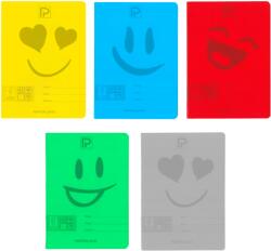 PAPERLAND Caiet A5 Paperland, 48 file, 70g/mp, dictando, coperta plastic, Culori asortate (PP-24000269)