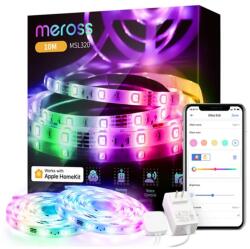 Meross MSL320 okos LED szalag vízálló színes WiFi/BT 10m MSL320HK(EU)-10M (MSL320HK(EU)-10M)