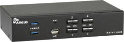 Inter-Tech Switch KVM Inter-Tech IPC AC-41HUS HDMI 4K@60Hz negru (88887411)