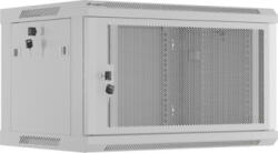 Lanberg Cabinet metalic Lanberg WF01-6406-23S 6U, Wall mount, 600 x 450, Metal door, Gri (WF01-6406-23S) - cel