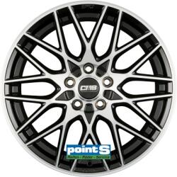 CMS C25 8x19 5x108 Et50 63.4 Diamond Black Gloss Kba-51783 M+s