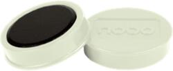 Nobo Fehértábla mágnes 10db, 38mm átmérő, fehér (1915315) (1915315)