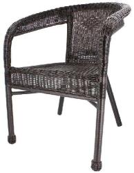 Garden Line Technorattan Kerti Szék - Barna - 60x42x73 cm (FAT3045)