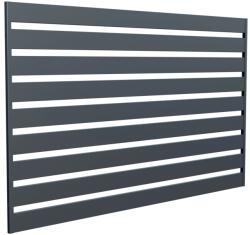 Polargos Szafir táblás kerítéselem antracit 120 cm x 200 cm (W01356)