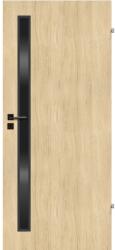 Voster Lakkozott beltéri ajtólap Tamale 1/1 üveg Tölgy 90 cm x 210 cm jobbos