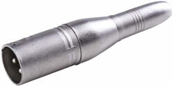 WorldMix EA-3M-J3 XLR papa - 6, 3 mm-es sztereó jack aljzat átalakító