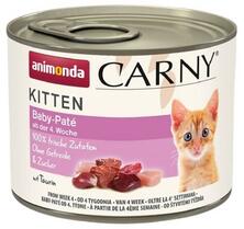 Animonda Carny Kitten Baby Paté Pástétom cicáknak 6x200 g