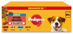 PEDIGREE Felnőtt Ízek Választéka zselében 80x100 g nedves kutyatáp