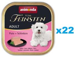 Animonda Vom Feinsten Adult Pulyka és sonka 22x150 g