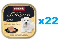 Animonda Vom Feinsten Adult Marhahús és burgonya 22x150 g