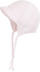  Nyári sapka napellenzővel, rózsaszín-fehér, 100% pamut, gyereknek (hurtimex_4050744624464)