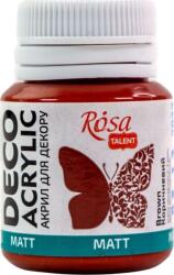 Rosa Talent Akril festék Brown (15) Mat 20 ml 1 db (20015)