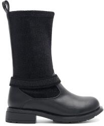 Nelli Blu Gyerekcsizma, Nelli Blu, 590559, Műanyag/Textil, Fekete, 29 EU (5905588108085-29)