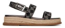 DKNY női espadrillák, K1598945, textil, 40 EU, fekete (0000305019141_40)