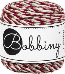 Bobbiny 3PLY Macramé Rope 1, 5 mm 35 m Holiday Champagne Șnur (<![CDATA[TD-E063]]>)