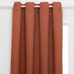 Atmosphera Créateur d'intérieur Atmosphera blackout függöny, 140 x 260 cm, poliészter, terrakotta színű (CMR-024)