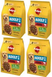 PEDIGREE PEDIGREE® Adult 4x2, 6 kg marhahússal és zöldségekkel - teljes értékű száraz táplálék felnőtt, nagy és közepes testű kutyák számára