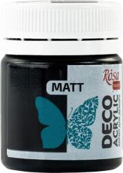 Rosa Talent Akril festék Black (17) Mat 20 ml 1 db (20017)