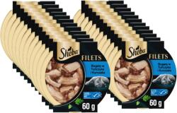 Sheba SHEBA Filets nedves macskaeledel tonhallal szószban 24x60g