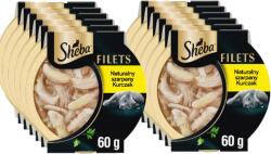 Sheba SHEBA Filets nedves macskaeledel csirkével, szószban 12x60g