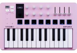 Arturia MiniLab 3 Rose Quartz USB MIDI kontroller billentyűzet