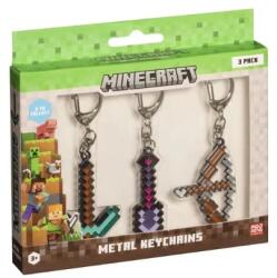 Mojang Minecraft Keychain Set of 3 Pieces