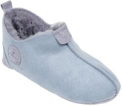 Vanuba Gyermek papucs, Vanuba, Valódi bőr, Világoskék/Szürke, 30 EU (K002-002-30)