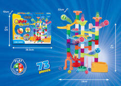 MAC TOYS Pistă cu bile 73 buc (M31021)