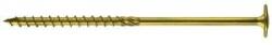 Uncanny Brand Wood liner with torx collar galvanized yellow 8*280mm t40