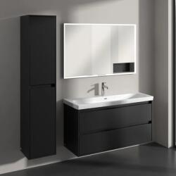 Villeroy & Boch Dulap de baie inalt, 170 cm, stanga, negru (Volcano Black), Villeroy & Boch Skyla C80100VL C80100VL (C80100VL)