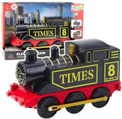 LEAN Toys Lean Toys Klasszikus Retro Elektromos Mozdony Lámpák Hangjai