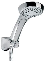 FERRO Sera kézizuhany szett 5 funkciós, fali tartóval, króm (FE-U500)