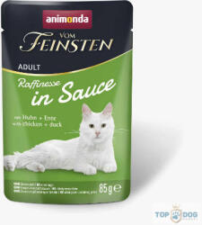 Animonda Vom Feinsten Adult (Raffinesse in Sauce) alutasakos csirke+kacsa - Felnőtt macskák részére (85g) szószos