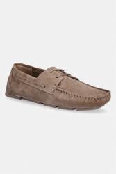 Calvin Klein mocasini pentru bărbați, din piele întoarsă DRIVER BOAT SU PPY2-OBM07Z_84X (HM0HM02084)