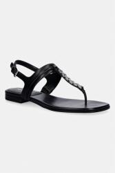 MICHAEL Michael Kors sandale cu toc plat de femei din piele Marcia Thong Sandal PPY2-OBD3ED_99X